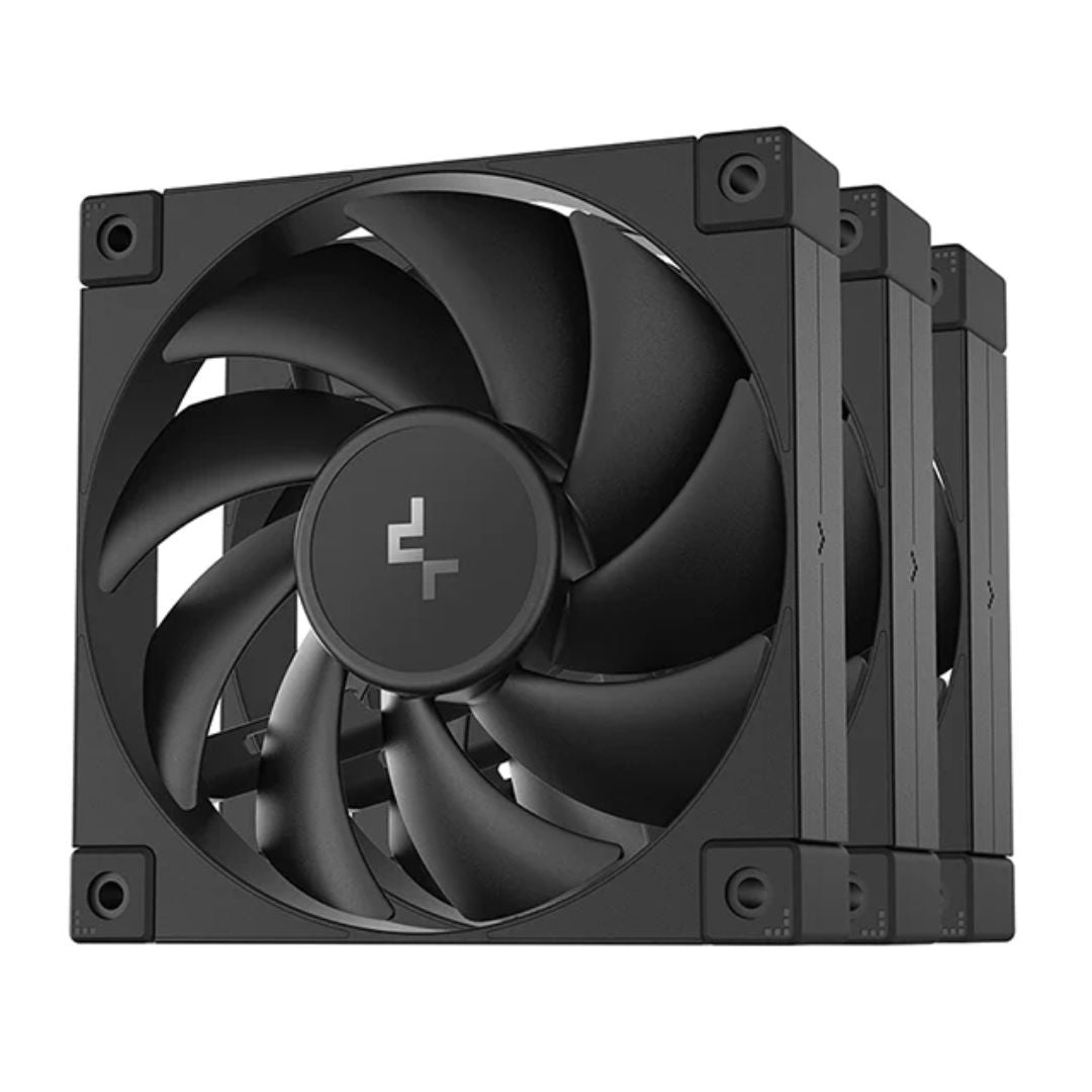 DeepCool FD12 3 in 1 (3-Pack)Performance 120mm Case Fans, 4-pin PWM, 400~2050 RPM, Hydro Bearing DeepCool FD12 3 in 1 (3-Pack)Performance 120mm Case Fans, 4-pin PWM, 400~2050 RPM, Hydro Bearing